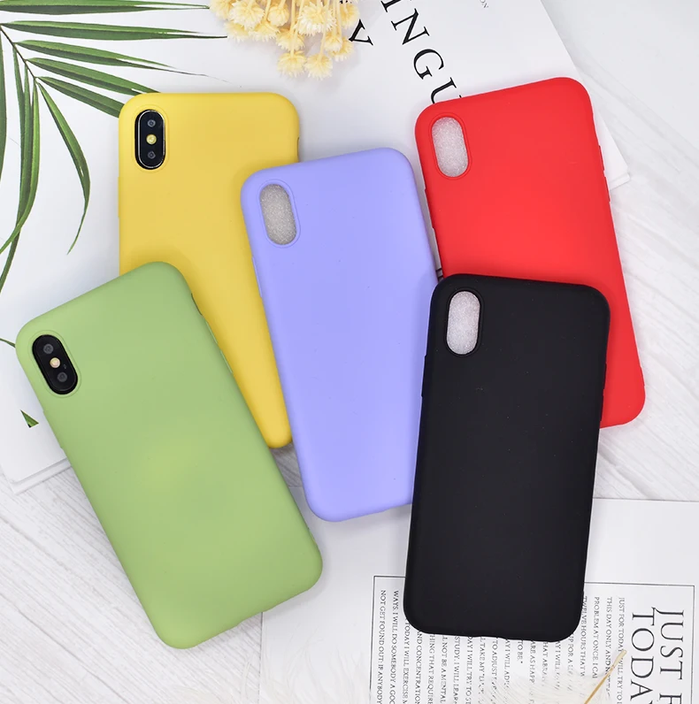 100 шт жидкий силиконовый чехол-накладка для iPhone 11/11 Pro/11 Pro Max/6 7 8 Plus/X/Xs Max/XR из мягкого ТПУ
