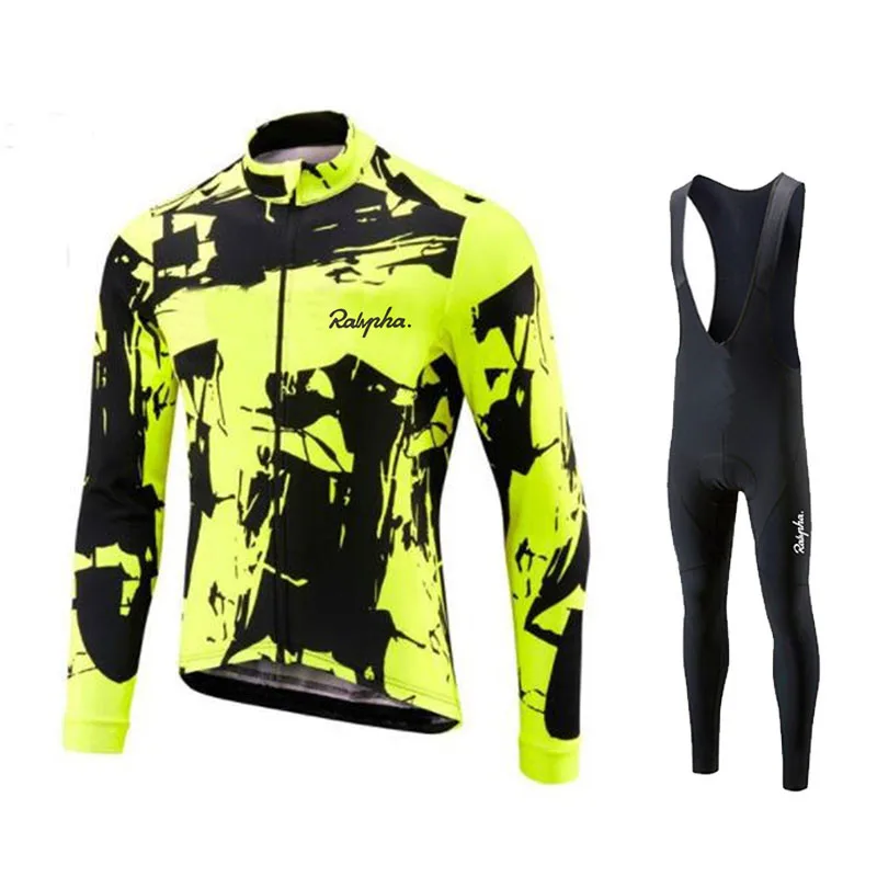 Велосипедная майка Ropa Ciclismo Hombre Мужская одежда для велоспорта MTB велосипедная форма с длинным рукавом 19D гелевая Подушка комбинезон набор