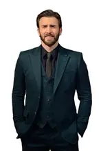 

3Pcs Dark Green Jacket Pants Vest Peak Lapel Blazer Trousers Groomsmen Wedding Suits Sets Custom Made Coat+Pants+Tie+Waistcoat