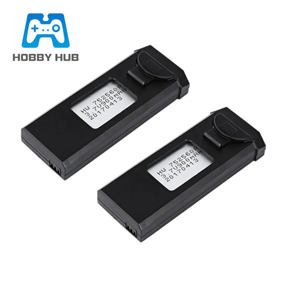 2 шт. 3 7 в 900 мАч 30c LiPo аккумулятор для VISUO XS809 XS809W XS809HW xs809s RC Дрон Запчасти самолета
