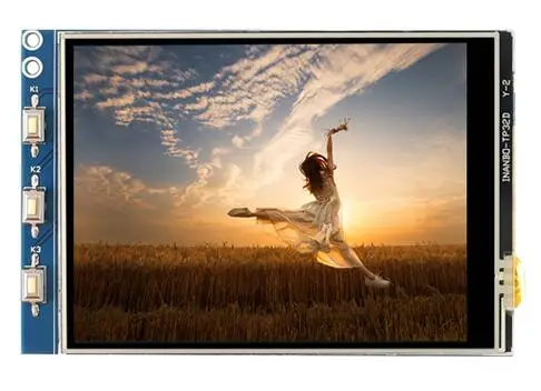 3 2 дюймовый 26PIN TFT LCD резистивный сенсорный экран XPT2046 для Raspberry Pi B 320*240 интерфейс