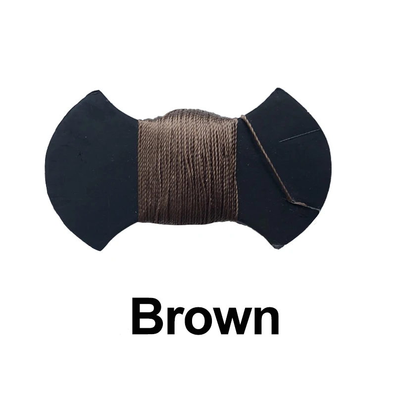 Ручной швейный чехол рулевого колеса автомобиля Volant топ из коровьей кожи для Great Wall Haval Hover H3 H5 Wingle 3 Wingle 5 автомобильные аксессуары - Название цвета: Brown Thread