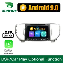 4 ГБ оперативная память Octa Core Android 8,0 автомобильный DVD gps навигации мультимедийный плеер стерео для Kia Sportage 2016 Hendunit радио