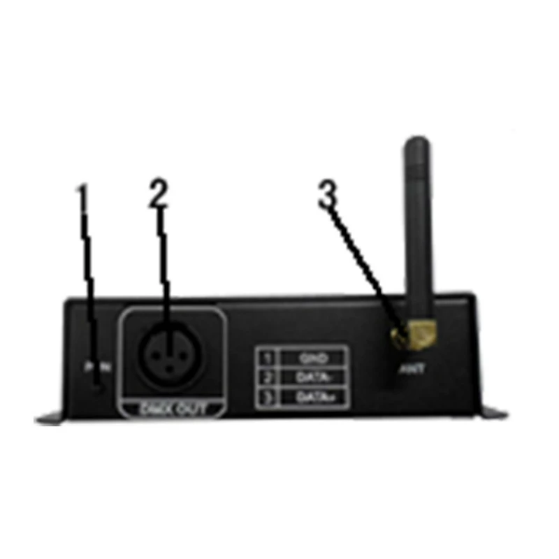 WiFi-конвертер dmx led контроллер выход dmx512 12 в wifi сигнал преобразования dmx сигнал android или ios система управления для светодиодных ламп