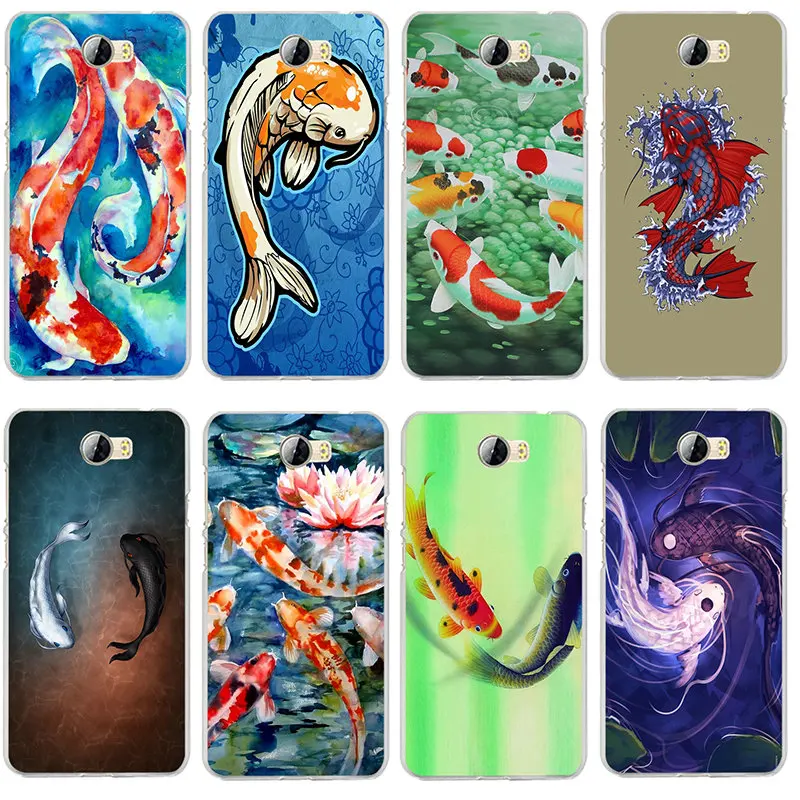 Gorgorous Koi Fish для huawei Y3 II Y5 Y6 Y7 Y9 Pro Prime 2018 2019 mate 7 8 9 20 V20 Мягкий ТПУ силиконовый чехол