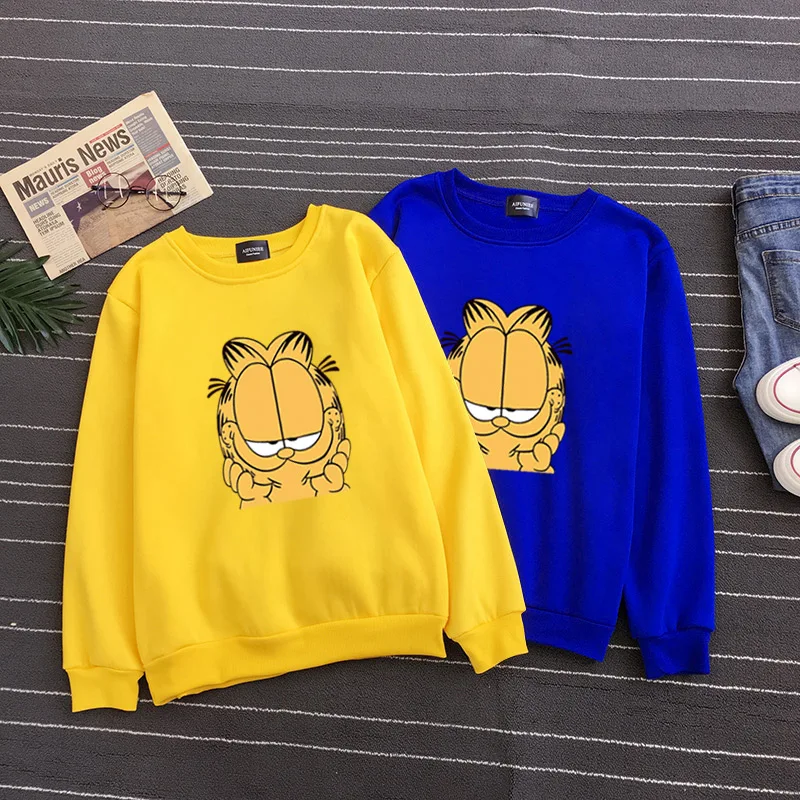 Для женщин Harajuku Толстовка с капюшоном и героями мультфильмов, милая Толстовка пуловер спортивный костюм эстетическое уличная Kawaii худи свободного кроя из Лидер продаж;