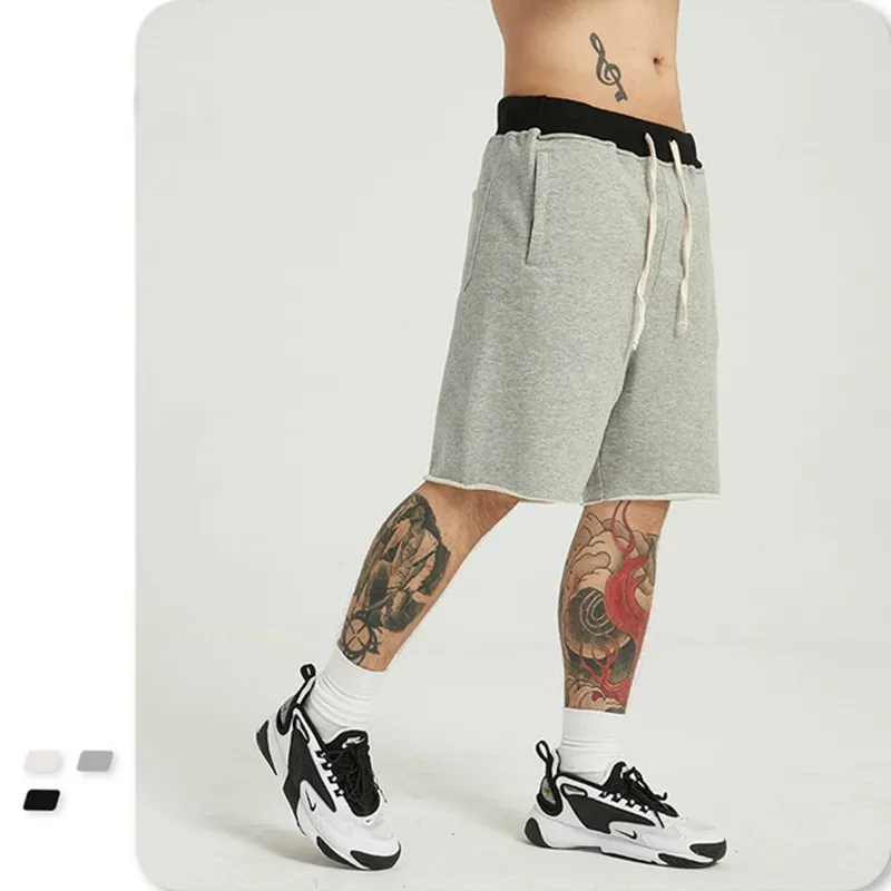 

Shorts Casual New Summer Men Fashion Style High Street Slip-on Invisible Zip-up Shorts Man Shorts Bermuda Beach Shorts