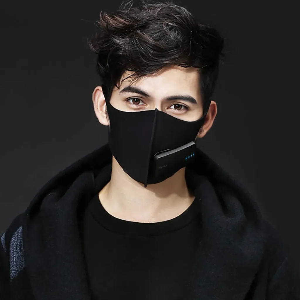 Smart Mask With BreathableValve Electric Face Mask Air Purifying