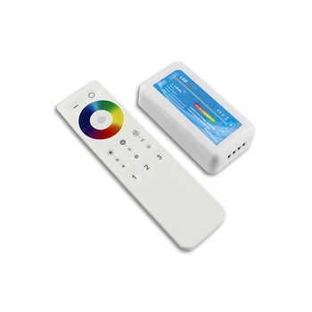

12V 24V 2.4G RF RGB Strip Lights PWM Signal 3 Zones Multi-zone 2.4G Touch Remote LED RGB Controller