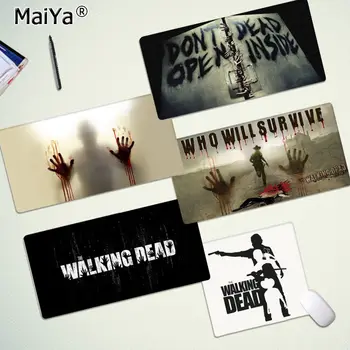

Maiya New Design the walking dead hero Rubber PC Computer Gaming mousepad Free Shipping Large Mouse Pad Keyboards Mat