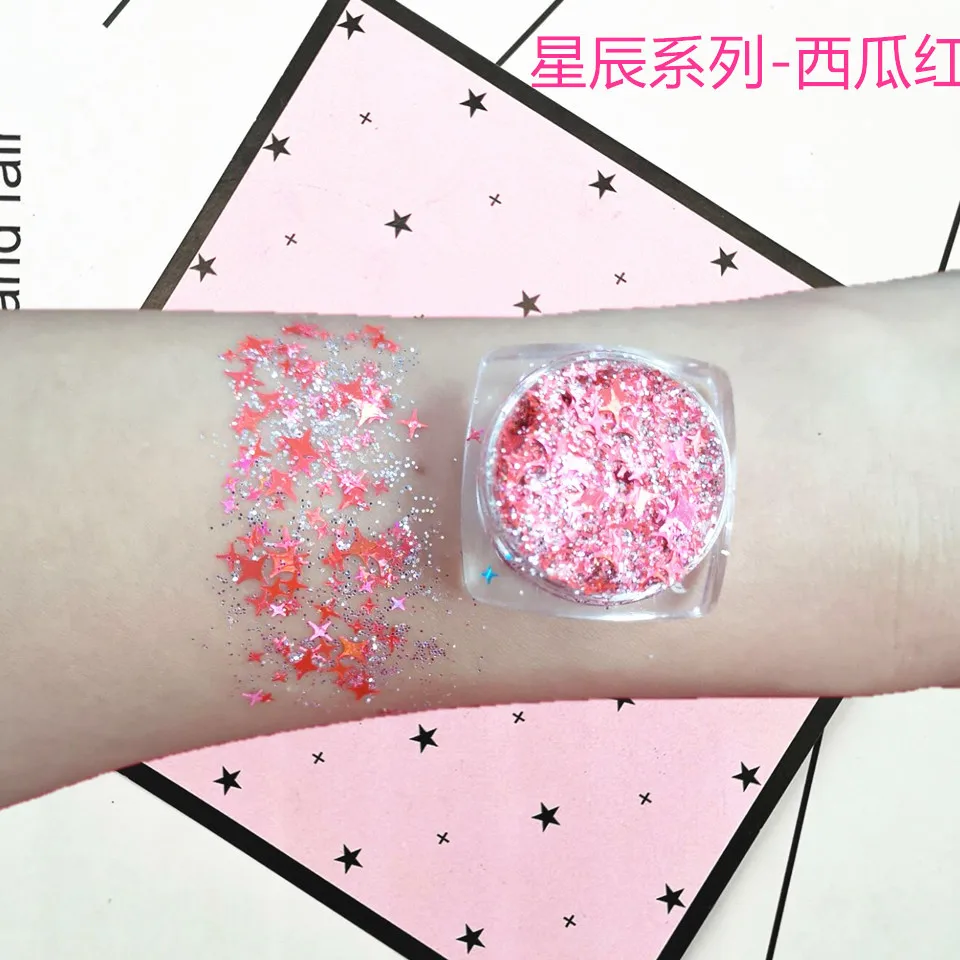Блестящая блестящая жидкая краска для лица Maquiagem Eye Pigmento Para Os Olhos Mermaid Cream хайлайтер Осветляющий макияж блеск для глаз