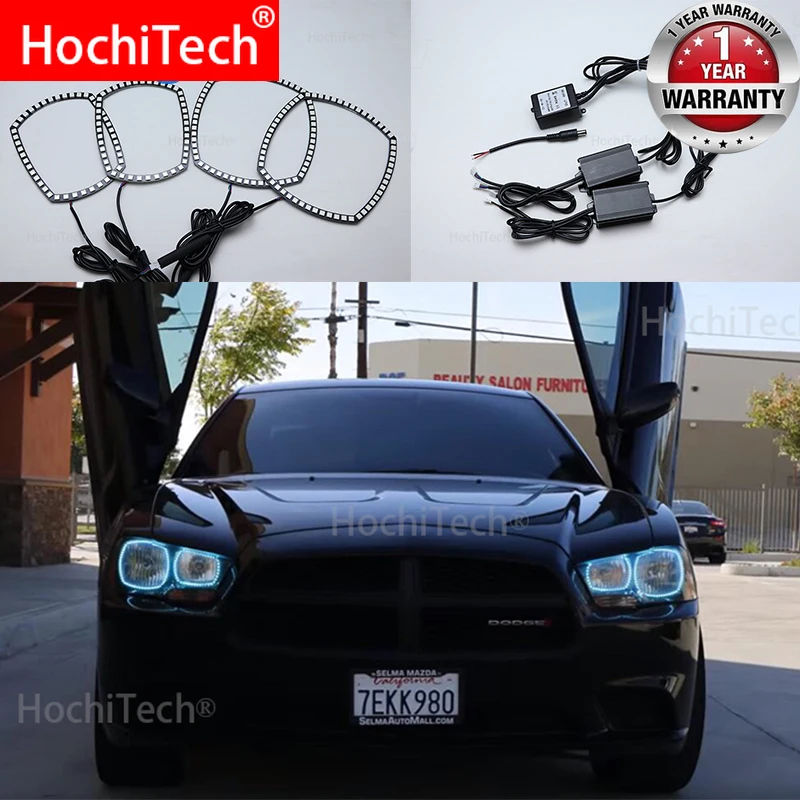 Пульт дистанционного управления для Dodge Charger 2011-2014 ангельский глаз кольца Ореола