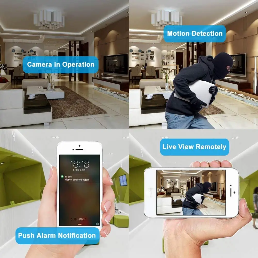 Tuya Smart Life наружная батарея WiFi камера двухсторонняя аудио Встроенная 12000 мАч для 6 месяцев использования времени