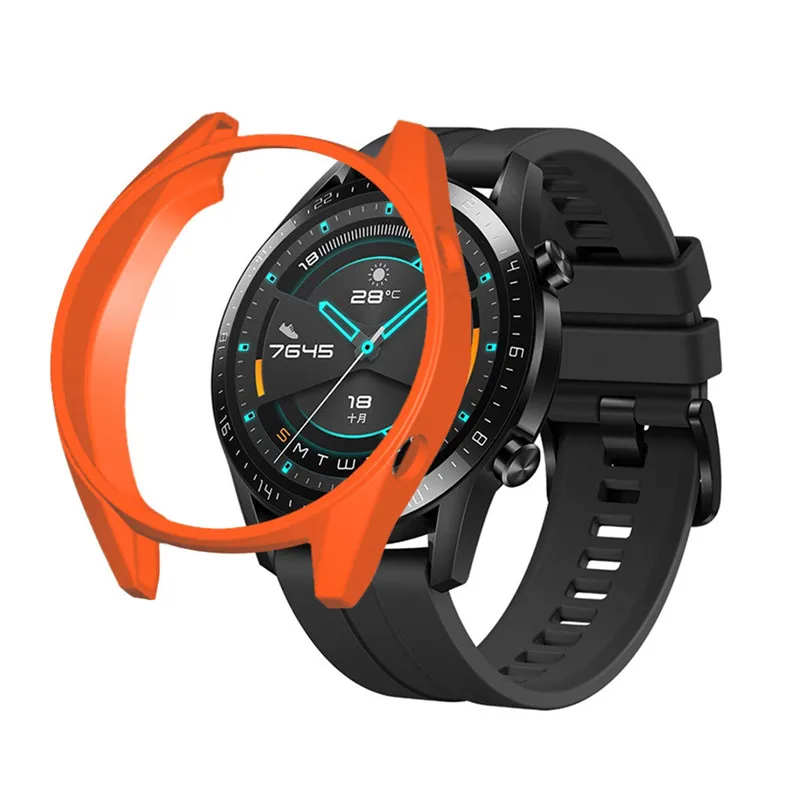 Чехол для часов Huawei Watch GT 2 46 мм мягкий силиконовый защитный чехол из ТПУ защитная