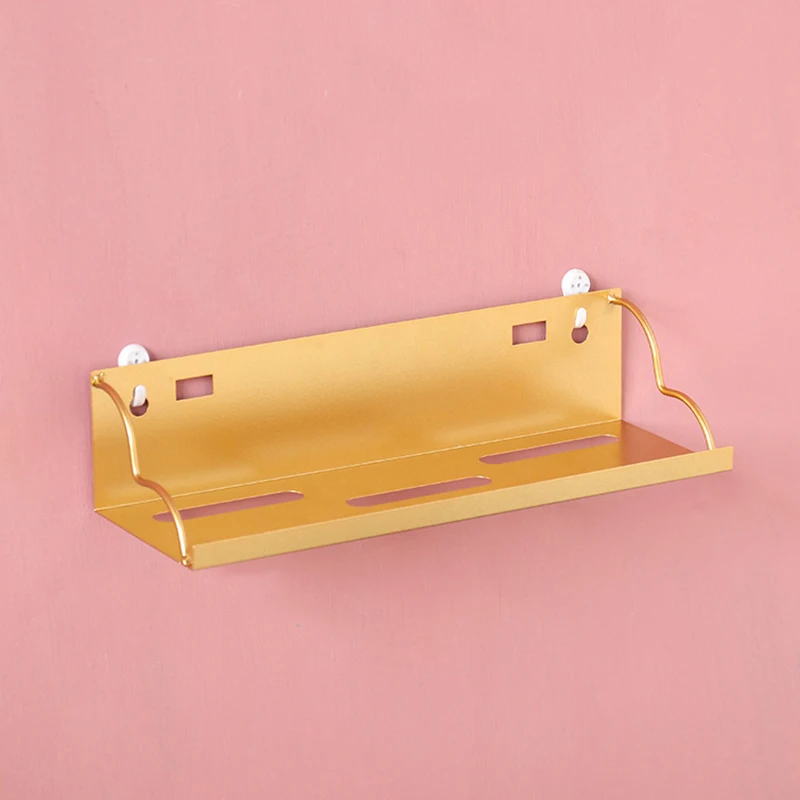 

1 PCS Floating Wall Shelves Iron For Bathroom Living Room Bedroom Office