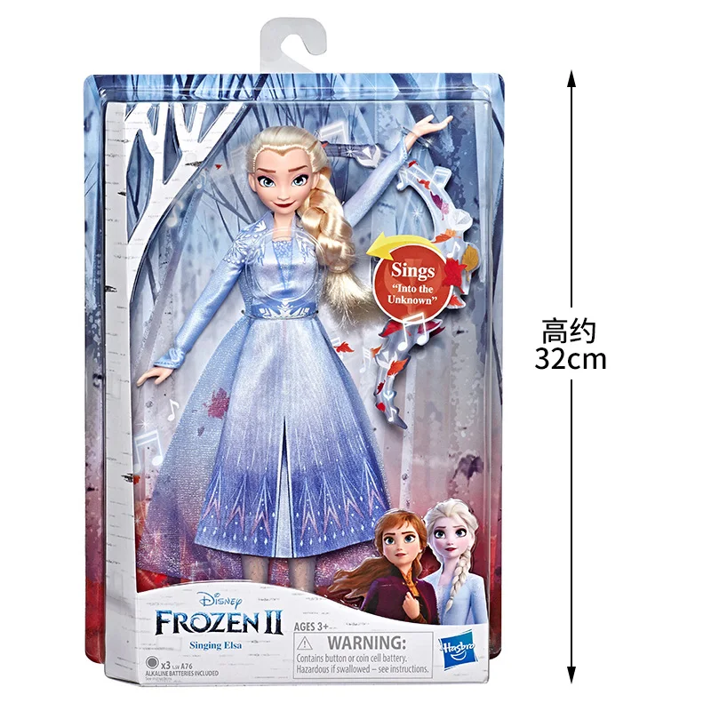 Оригинальная модная Кукла Hasbro «Холодное сердце 2», «Эльза», «Анна», «красивая принцесса», «платье из фильма», Игрушки для маленьких девочек, подарок на день рождения, год, Juguetes
