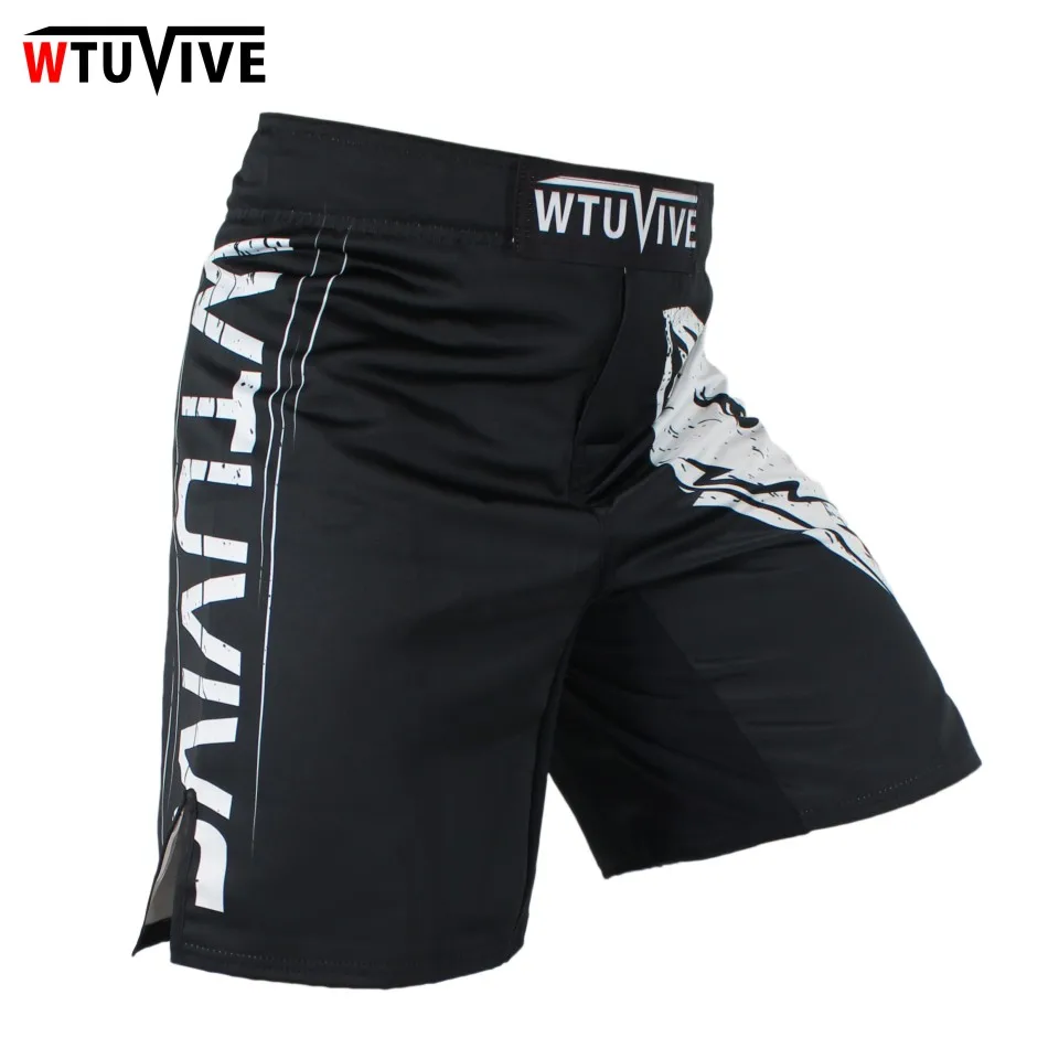 Красный и черный ММА Glory Спорт Фитнес дышащий Тигр Муай Тай боксерские шорты