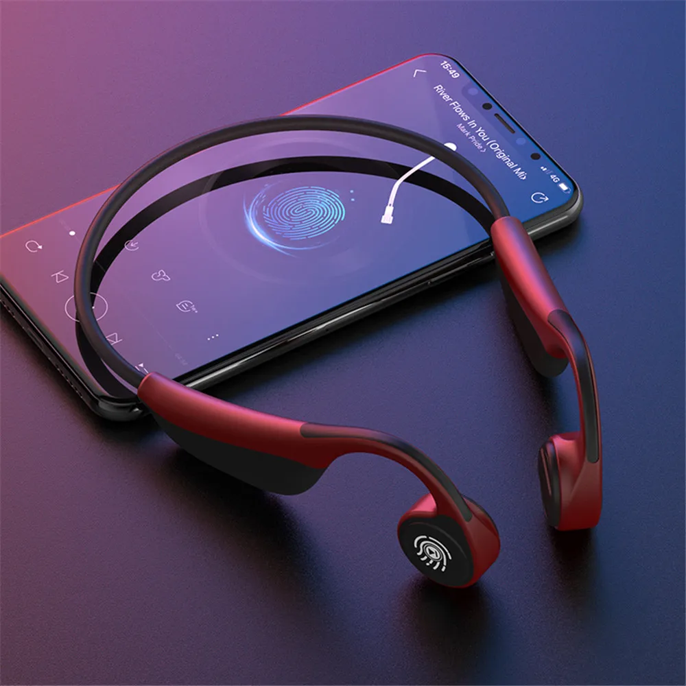 Беспроводные bluetooth-наушники с открытым ухом, объемный звук без задержки, легкие портативные 360 со сложенным каркасом