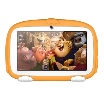 

Q718 Quad Core 7inch Tablets PC Educational Computer 1024x600 HD Five-point Touch Screen for Children Kids Android 4.4 Red