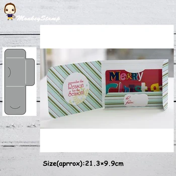 

Monkey Gift Card Greeting Metal Cutting Dies Stencils for DIY Scrapbooking photo album Decorative Embossing DIY Paper Cards
