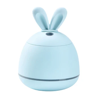 

200ML Mini Air Humidifier Cute Rabbit USB Aroma Essential Oil Diffuser Car Office Air Purifier Mist Maker