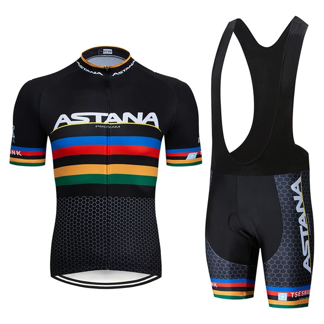 US $17.28 summer 2019 Astana Pro Team Cycling Jersey Maillot Bicycle Cycling Clothing Bike Clothes Men Mounta