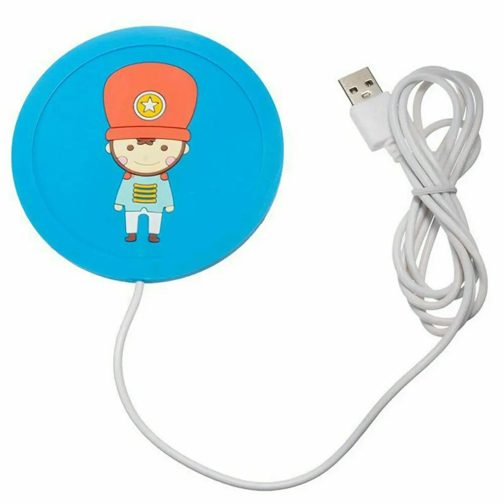 2 Ваттер чашки коврики колодки USB силиконовый нагреватель тепла молоко чай кофе кружка горячие напитки практичный 50 ℃ - Цвет: 2