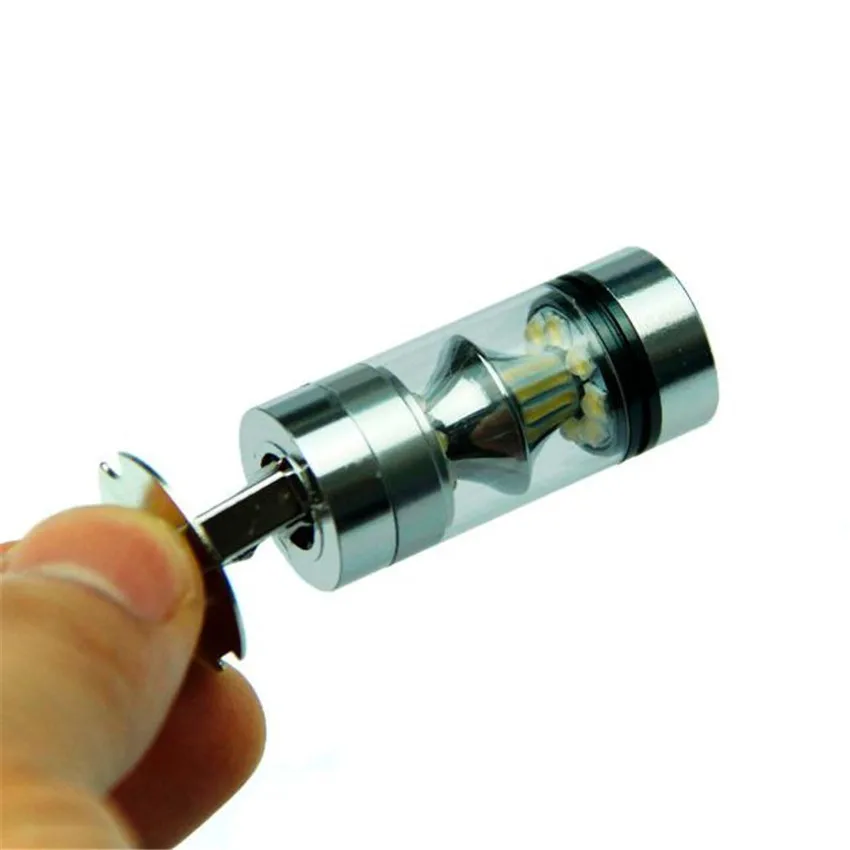 CARPRIE 2 предмета 100 Вт H3 светодиодный лампы 20 SMD Противотуманные фары Дневные Фары Светильник 12~ 24V 360 градусов белый светильник высокого качества 90724