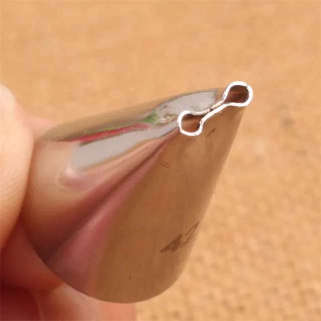 Orosz Fúvókák Két Lyukas Vonal Rajzolók Stave Kották Sütemény Sütés Díszítő Tészta Jegesedés Csövek - Image 2