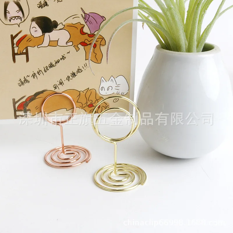 50 Mm Heart Shape Notes Folder Business Card Holder Wedding Seat Clamp Cross Border Currently Available the Same Day Delivery