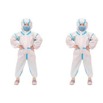 

Reusable Suit Coverall Hazmat Suit Anti-Spit Liquid Splash Protection Clothing Safety Coverall Virus Protection Sui