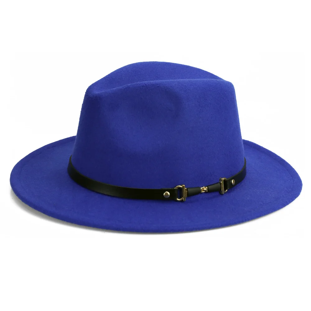 YY зимние фетровые шляпы для мужчин с широкими полями Джаз Панама женские осенние чай праздничные колпаки Винтаж фетровая шапка Трилби сомбреро Негро FD19047