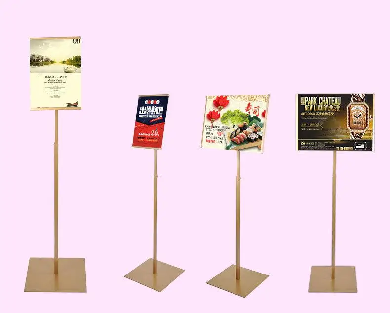 Вертикальная Горизонтальная Вращающаяся Рамка для плаката A3 напольная стойка