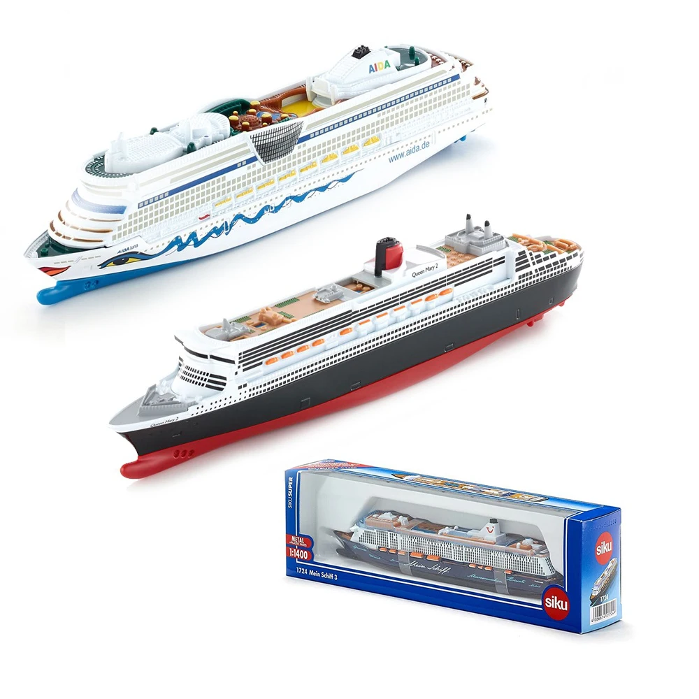 1 1400 Cruise Ship Siku 1720 Aida 1723 Queen Mary Ii 1724 Mein Schiff 3 Cruise Ship Model Toy Collection Diecasts Toy Vehicles Aliexpress