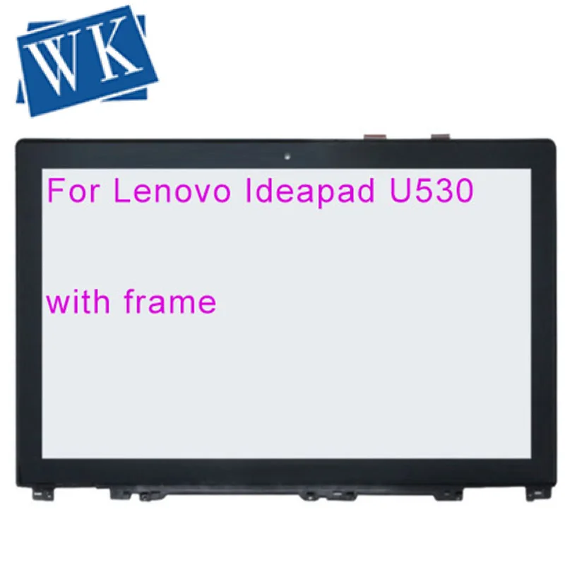С ободком 15," сенсорный экран дигитайзер для lenovo Ideapad U530 59428053
