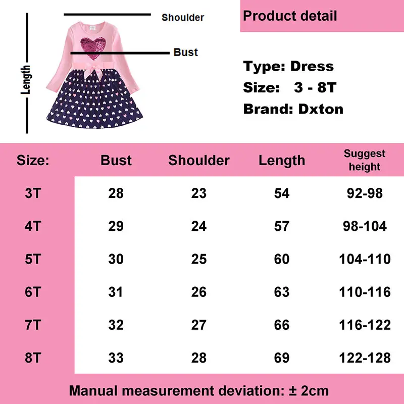 DXTON/Детское платье принцессы; зимнее платье для маленьких девочек; хлопковая детская одежда с блестками и бабочками; детское платье в стиле пэчворк для девочек