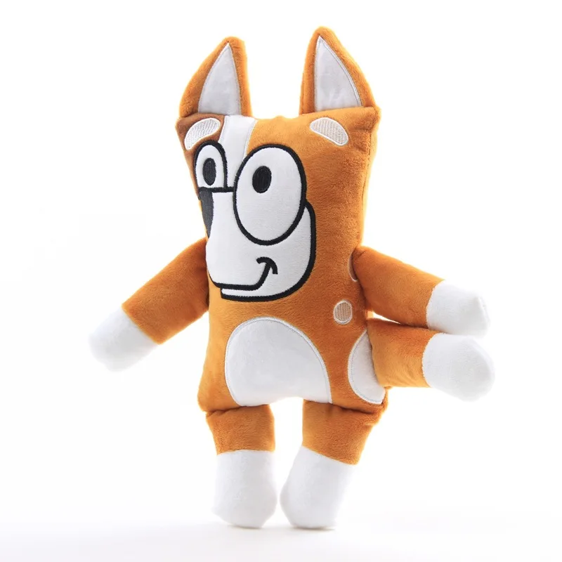 28CM Bluey Bingo Plush Toy Cute Soft Cartoon Bluey Family Stuffed Animals Dolls Baby Toys Kawaii Bluey Bingo Children Gift