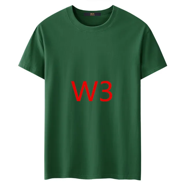 Однотонная футболка A40 - Цвет: W3