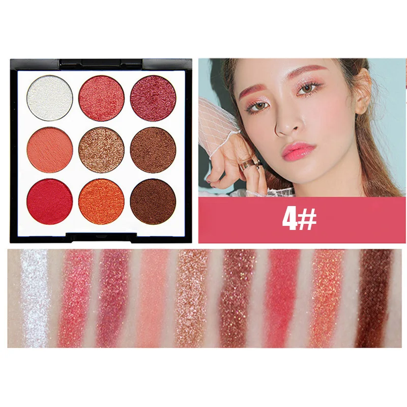 Peach land Новинка, палитра теней для век, блестящая, матовая, цвет земли, макияж, водостойкая пудра для глаз, инструмент SCI88 - Цвет: Peach land