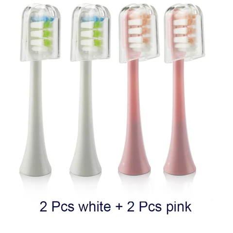 Pcs Replacement Toothbrush Heads Compatiable with Xiaomi SOOCAS X3 SOOCARE Electric Toothbrush Round Brush Head Seal Package