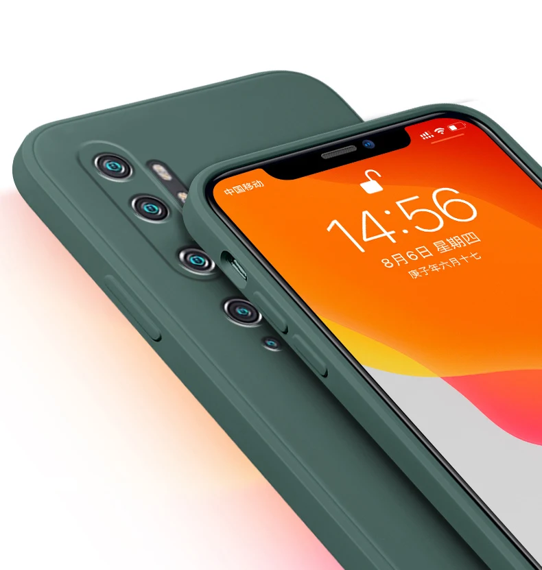 Note 10 Lite-Hülle, XUANYAO, Luxus-Silikon-Coque für Xiaomi Mi Note 10 Pro, Hülle, ultradünn, weich, stoßfest, Mi_voghion.com