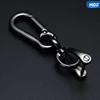 Lcyonger Car Keychain Simple Strong Carabiner Shape Key chain Climbing Hook Key Chain Rings for Ford for Honda Auto Car Key ► Photo 3/6