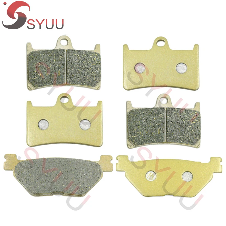 Медные полуметаллические передние и задние тормозные колодки для мотоциклов Yamaha