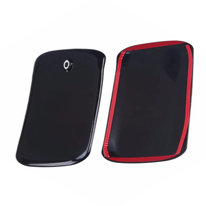 

Black Car Bumper Pad Front Rear Rubber Corner Covers Guard Protection Set Kir