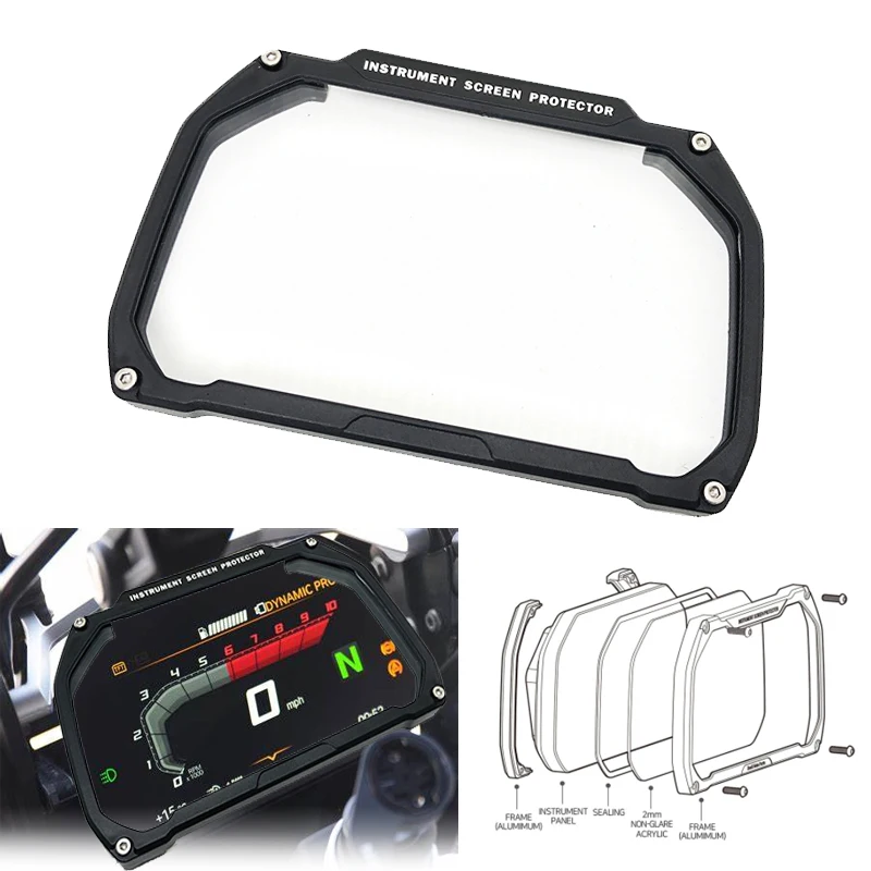 

Motorcycle Meter Frame Cover Screen Protector Protection For BMW R1200GS LC ADV R1250GS F900R F900XR F750GS F850GS C400X C400GT