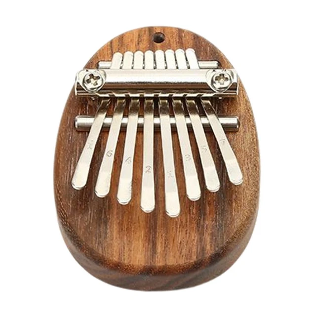 Piano à pouce Mini Kalimba 8 touches, Instrument de musique portable en  acrylique pour enfants et adultes, Cadeau musical de poche pour débutants