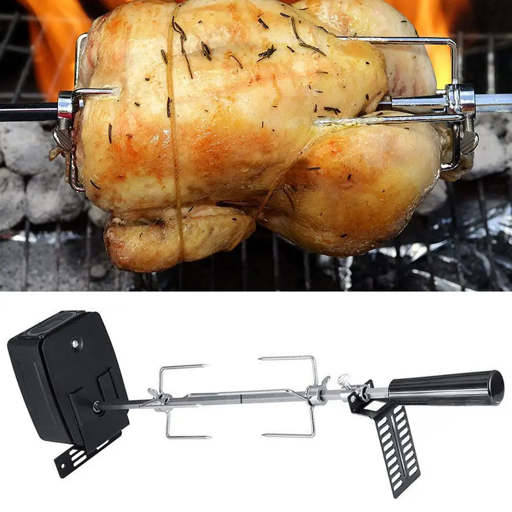 Outdoor BBQ Tools Electric BBQ Grill Stainless Steel Barbecue Fork