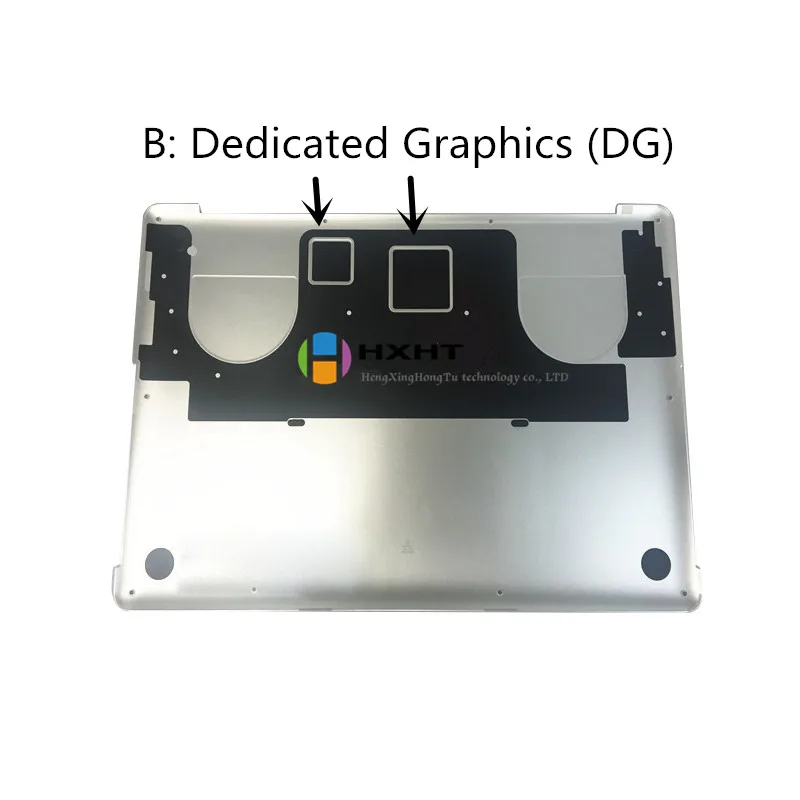 Нижний чехол для ноутбука для Apple MacBook Pro retina 1" A1398 IG& DG нижний чехол конец 2013 Середина года