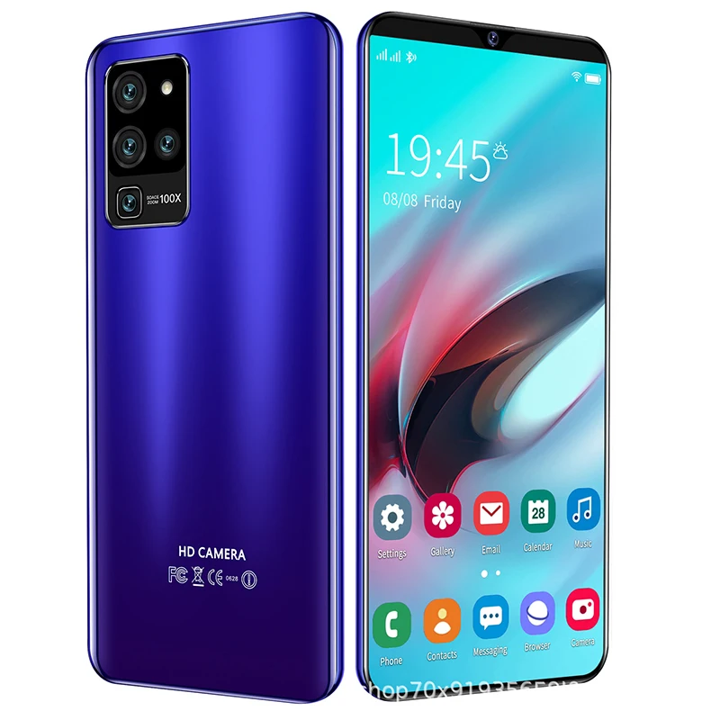 Mobile Phone Android s20 plus Smart Unlock Face ID