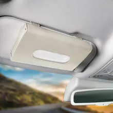 Автомобильный солнцезащитный мешок для бумажных полотенец, многофункциональное кожаное автомобильное подвесное сиденье, картонная коробка для салфеток, бумажная коробка для полотенец